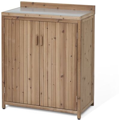 Tchibo - Kleiner Gartenschrank - 77x43x96,5cm - silber - Tchibo - Kleiner Gartenschrank - 77x43x96,5cm - silber -