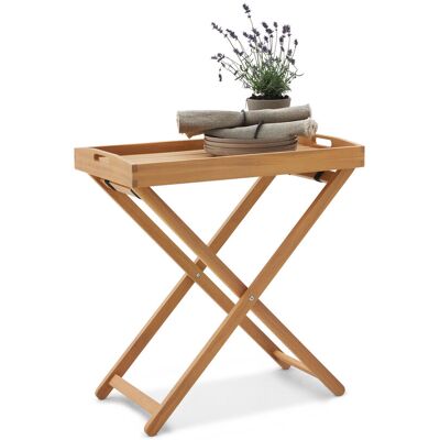 Tchibo - Garten-Tabletttisch - 70x40x74cm - braun - Akazienholz / Stahl / Polypropylen Tchibo - Garten-Tabletttisch - 70x40x74cm - braun - Akazienholz / Stahl / Polypropylen