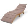 Klappbare Gartenliege - Tchibo - Taupe Polyester   unisex