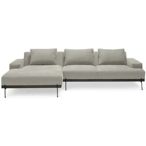 Scapa Ecksofa mit Longchair links - Tchibo - Weiss Baumwolle   unisex