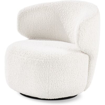 Tchibo Modell 1288261243.02 Drehbarer Sessel - 76x80x75cm - Creme - Polyester Tchibo Modell 1288261243.02 Drehbarer Sessel - 76x80x75cm - Creme - Polyester