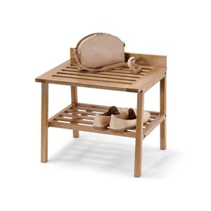 Hocker mit breiten Ablageflächen Tchibo - Braun Holz   unisex