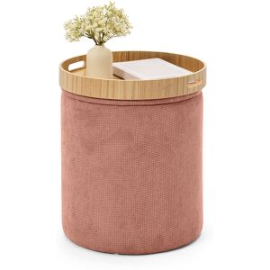 Tchibo - Beistelltisch mit Tablett und Sitzfunktion - braun Tchibo - Beistelltisch mit Tablett und Sitzfunktion - braun