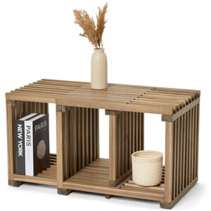 Tchibo - Ausziehbarer Couchtisch »Fleksibel« - 60x42,5x45,5cm - akazie - Akazienholz Tchibo - Ausziehbarer Couchtisch »Fleksibel« - 60x42,5x45,5cm - akazie - Akazienholz