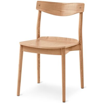 Tchibo - Holzstuhl - 47x48,8x77,8cm - braun - Tchibo - Holzstuhl - 47x48,8x77,8cm - braun -
