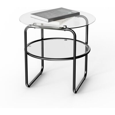 Tchibo - Couchtisch mit Glasplatte - schwarz Tchibo - Couchtisch mit Glasplatte - schwarz
