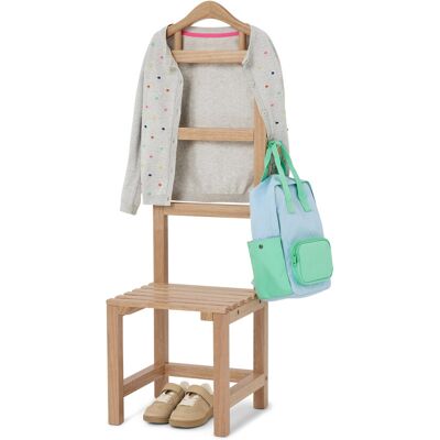 Tchibo - Stummer Diener für Kinder - 36x30x100,5cm - naturfarben - Tchibo - Stummer Diener für Kinder - 36x30x100,5cm - naturfarben -