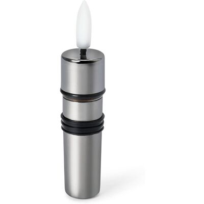 Tchibo - LED-Flaschenverschluss »Kerze« - silber Tchibo - LED-Flaschenverschluss »Kerze« - silber