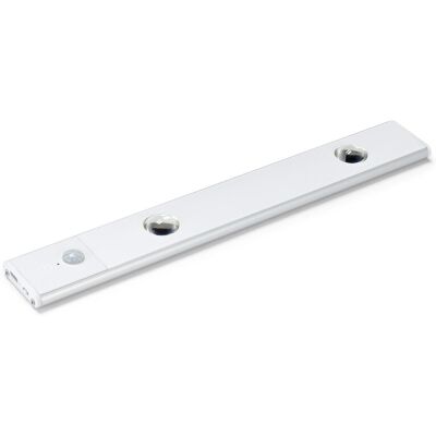 Tchibo - LED-Akku-Multifunktionsleuchte - 28x4x1cm - silber - Tchibo - LED-Akku-Multifunktionsleuchte - 28x4x1cm - silber -