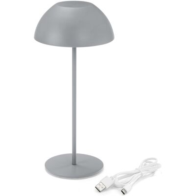 Tchibo - LED-Akku-Tischleuchte - grau Tchibo - LED-Akku-Tischleuchte - grau