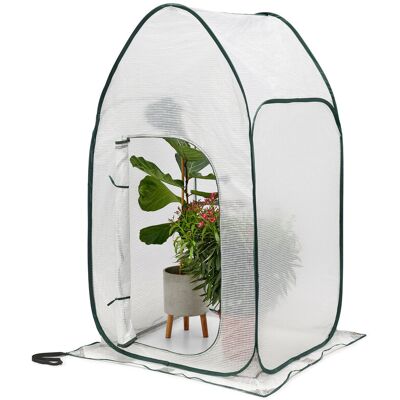 Tchibo - Hohes Pop-up-Pflanzenschutz-Zelt - 100x100x180cm - dunkelgrün - Tchibo - Hohes Pop-up-Pflanzenschutz-Zelt - 100x100x180cm - dunkelgrün -
