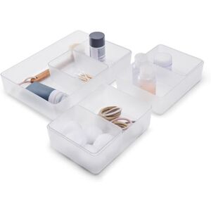 Schubladen-Organizer-Set Tchibo - Milchig Transparent Styrol   unisex