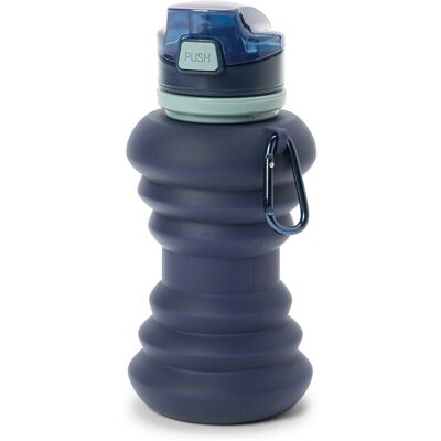 Tchibo - Faltbare Trinkflasche - dunkelblau Tchibo - Faltbare Trinkflasche - dunkelblau