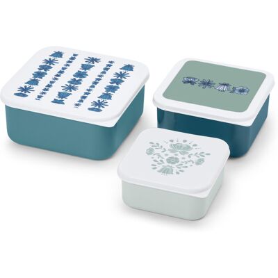 Tchibo - 3 Snackboxen - weiss Tchibo - 3 Snackboxen - weiss