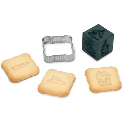 Tchibo - Guezlistempel-Set - dunkelgrün Tchibo - Guezlistempel-Set - dunkelgrün