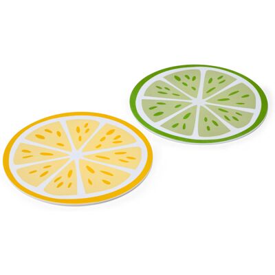 Tchibo - 2 Frühstücksbretter - gelb Tchibo - 2 Frühstücksbretter - gelb