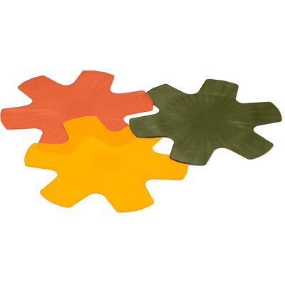 Tchibo - 3 Silikon-Pfannenschoner - dunkelgrün Tchibo - 3 Silikon-Pfannenschoner - dunkelgrün