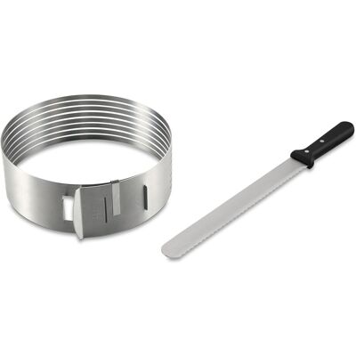 Tchibo - Tortenboden-Schneidhilfe - silber Tchibo - Tortenboden-Schneidhilfe - silber