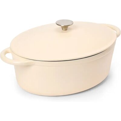 Tchibo - Gusseisen-Bräter - creme Tchibo - Gusseisen-Bräter - creme