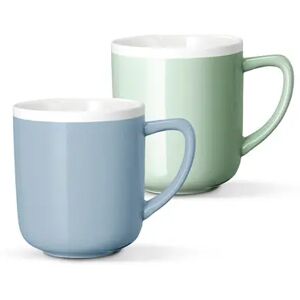 2 Becher - Tchibo - Hellblau Keramik   unisex