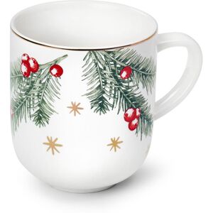 Tchibo - Jumbobecher mit Glanzgolddekor - weiss Tchibo - Jumbobecher mit Glanzgolddekor - weiss