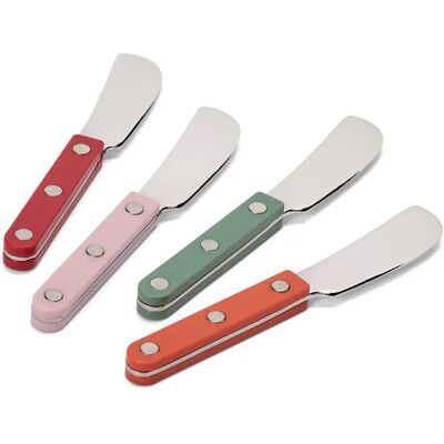 Tchibo - 4 Buttermesser - silber Tchibo - 4 Buttermesser - silber