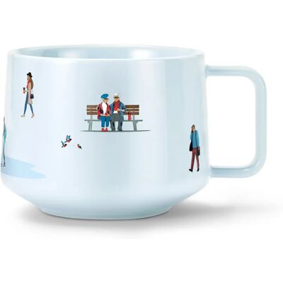Tchibo - XL-Kaffeebecher - blau Tchibo - XL-Kaffeebecher - blau