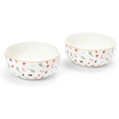 Tchibo - 2 Schalen - weiss Tchibo - 2 Schalen - weiss