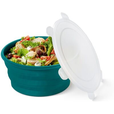 Tchibo - Faltbare Salatschüssel - petrol Tchibo - Faltbare Salatschüssel - petrol