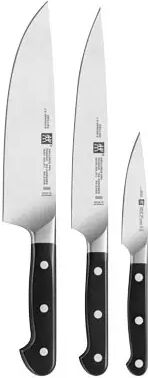 Tchibo ZWILLING® Pro 3-teiliges Messerset - Tchibo - Silber Stahl