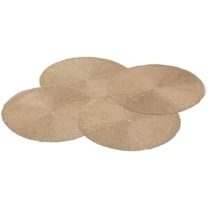 Tchibo - 4 Platzsets - gold Tchibo - 4 Platzsets - gold