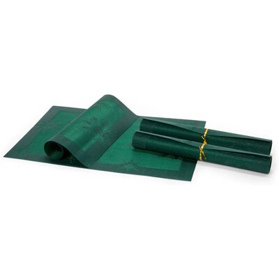 Tchibo - 4 Platzsets - grün Tchibo - 4 Platzsets - grün