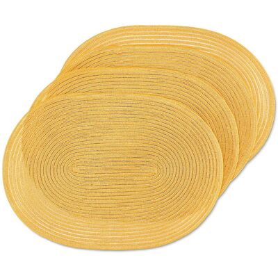 Tchibo - 4 Platzsets - gelb Tchibo - 4 Platzsets - gelb