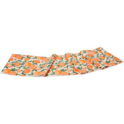 Tchibo - Baumwoll-Tischläufer - orange Tchibo - Baumwoll-Tischläufer - orange