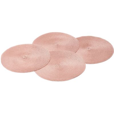 Tchibo - 4 Platzsets - rosé Tchibo - 4 Platzsets - rosé
