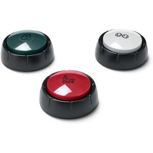 Tchibo - 3 Hunde-Trainingsbuttons - weiss Tchibo - 3 Hunde-Trainingsbuttons - weiss