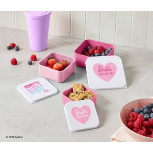 Tchibo - 3 Barbie loves Helene Fischer Snackboxen - weiss Tchibo - 3 Barbie loves Helene Fischer Snackboxen - weiss