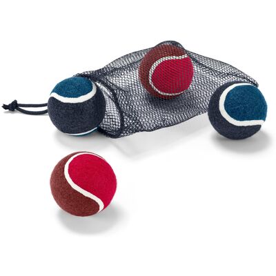 Tchibo - 4 Hunde-Spielzeugbälle - blau Tchibo - 4 Hunde-Spielzeugbälle - blau