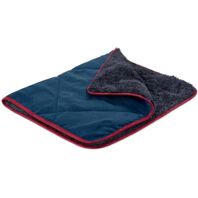 Tchibo - Hunde-Kuscheldecke - blau Tchibo - Hunde-Kuscheldecke - blau