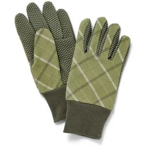 Garten-Handschuhe - Tchibo - Olivgrün/Kariert Polyester  7,0 unisex