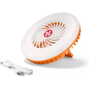 2-in-1-LED-Ventilator - Tchibo - Orange Styrol   unisex