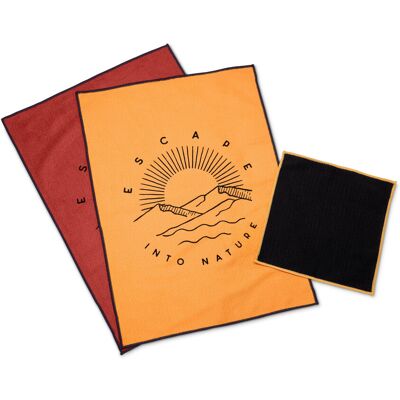 Tchibo - Geschirrtuch-Set - orange Tchibo - Geschirrtuch-Set - orange