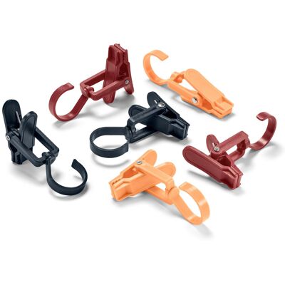 Tchibo - 6 Outdoor-Clips - dunkelblau Tchibo - 6 Outdoor-Clips - dunkelblau