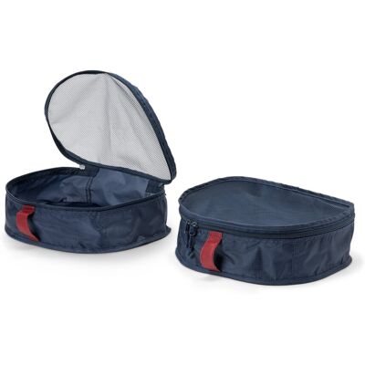 Tchibo - 2 Rucksack-Organizer - blau Tchibo - 2 Rucksack-Organizer - blau