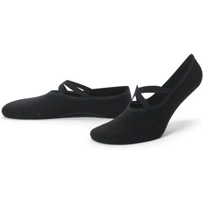 Tchibo - 1 Paar Yoga-Füsslinge - Damen - Gr. 35-38 - schwarz Tchibo - 1 Paar Yoga-Füsslinge - Damen - Gr. 35-38 - schwarz