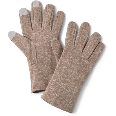 Tchibo - Strickfleece-Handschuhe - Unisex - Gr. 8,5 - braun Tchibo - Strickfleece-Handschuhe - Unisex - Gr. 8,5 - braun