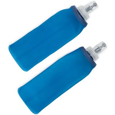 Tchibo - 2 Soft-Trinkflaschen - blau Tchibo - 2 Soft-Trinkflaschen - blau