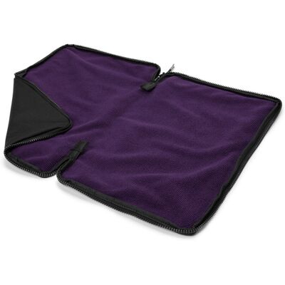 Tchibo - 2-in-1-Umzieh-Unterlage-Nasssack - schwarz Tchibo - 2-in-1-Umzieh-Unterlage-Nasssack - schwarz