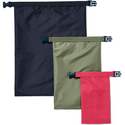 Tchibo - 3 wasserfeste Packsäcke - dunkelblau Tchibo - 3 wasserfeste Packsäcke - dunkelblau