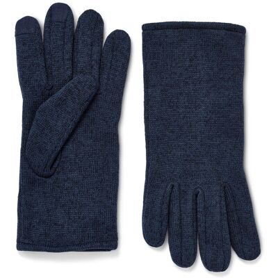 Tchibo - Strickfleece-Handschuhe - Unisex - Gr. 8,5 - dunkelblau Tchibo - Strickfleece-Handschuhe - Unisex - Gr. 8,5 - dunkelblau